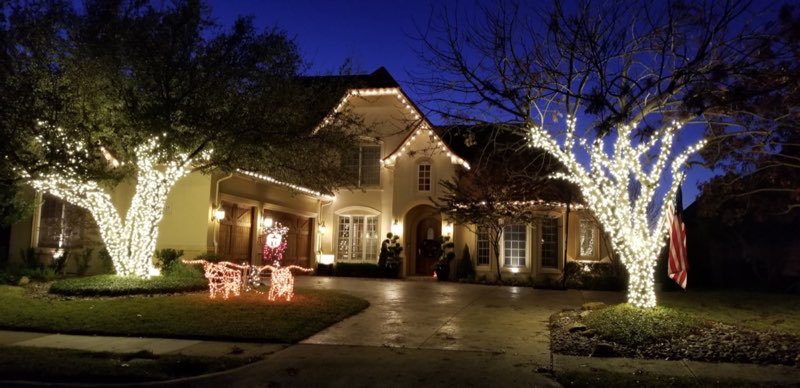 Christmas lights Coppell